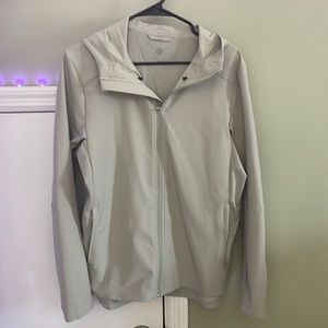 grey lululemon zipup